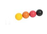 Утяжеленный мяч Toning Ball TOGU TG\400672\RD-01-00, 1,5 кг, красный