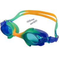 Очки для плавания детские Sportex B31570-5 зелено\сине\желтые Mix-5