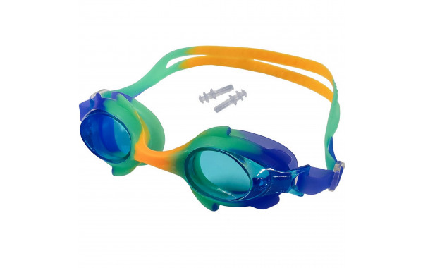 Очки для плавания детские Sportex B31570-5 зелено\сине\желтые Mix-5 600_380