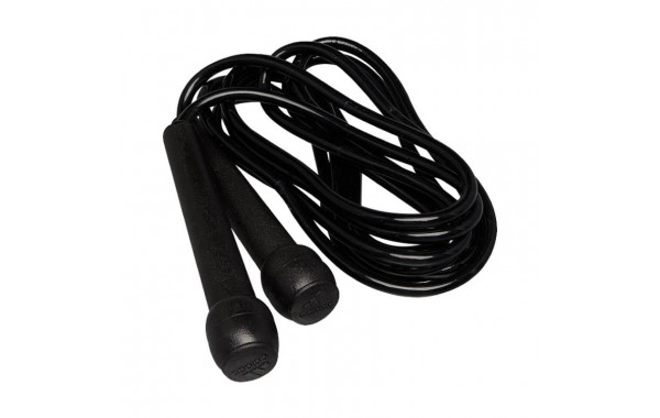 Скакалка Adidas Speed Rope Plastic Handle черная adiJRW03 600_380