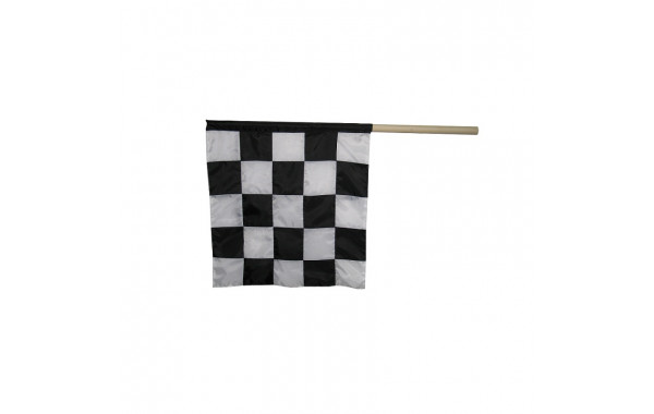 Флаг Старт-Финиш Ellada УТ2699 двухслойный, черно-белый (шашечки) 600_380