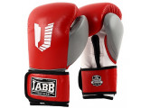 Боксерские перчатки Jabb JE-4080/US 80 красный/коричневый 12oz