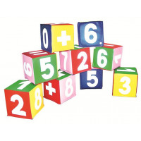 Набор мягких кубиков Цифры 15х15х15см (9шт.)