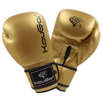 Боксерские перчатки Kougar KO600-12, 12oz, золото