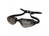 Очки для плавания зеркальные взрослые Sportex E39694 черный