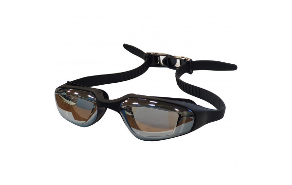 Очки для плавания зеркальные взрослые Sportex E39694 черный 600_380