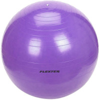Мяч гимнастический d85см Flexter фиолетовый