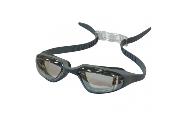 Очки для плавания зеркальные взрослые Sportex E39697 серый 600_380