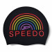 Шапочка для плавания Speedo Slogan Print Cap 8-0838516037 черно-мульти 75_75