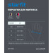 Перчатки для фитнеса Star Fit WG-104, с пальцами, черный/мультицвет 75_75