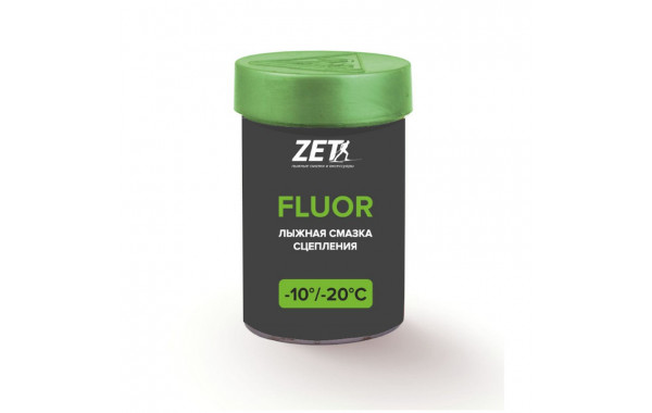 Мазь держания ZET Fluor Green (-10°С -25°С) 30 г. 600_380