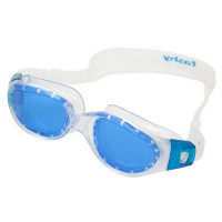 Очки для плавания Fashy Prime 4179-50 синие линзы, прозрачная оправа