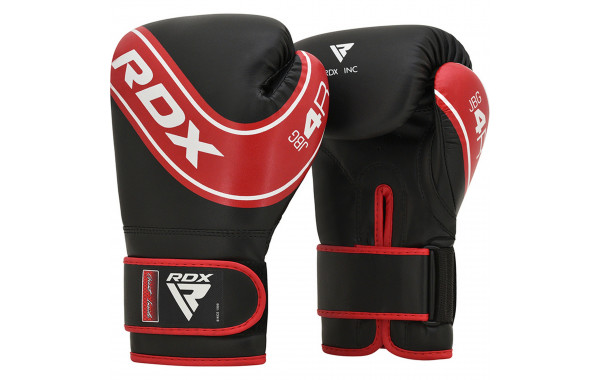 Перчатки детские RDX JBG-4R-4oz красный\черный 600_380