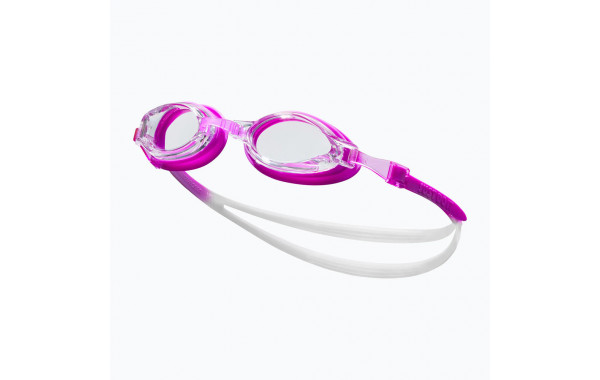 Очки для плавания Nike Chrome, NESSD127560, прозрачные линзы, регул .пер., фиолетовая оправа 600_380