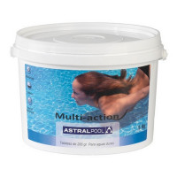 Мультихлор для жесткой воды таблетки 200 г (0391) Astralpool 40936 5 кг