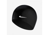 Шапочка для плавания Nike Solid Silicone, 93060011, FINA Approved, Черный, силикон