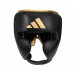 Шлем боксерский AdiStar Pro Head Gear adiPHG01M черно-золотой 75_75
