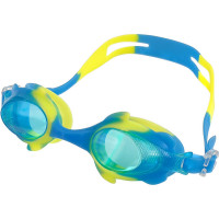 Очки для плавания Sportex детские\юниорские R18166-3 голубой\желтый