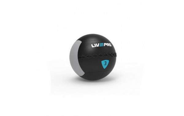 Медбол 12 кг Live Pro Wall Ball LP8100-12 600_380