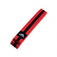 Пояс для единоборств Adidas Striped Belt adiTB02 красно-черный