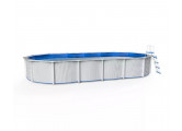 Морозоустойчивый бассейн овальный 730x360x130см Poolmagic Sky (Basic)
