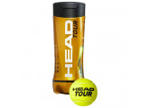 Мяч теннисный Head Tour 3B 570703, 3 шт желтый