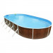 Морозоустойчивый бассейн овальный 910х460х120см Azuro 407DL 3EXB0229 pebbles (без оборудования) 75_75