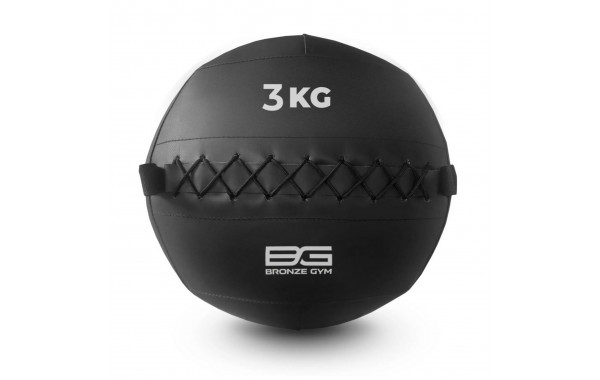 Мяч набивной 3 кг Bronze Gym BG-FA-PWB3 600_380
