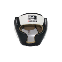 Шлем боксерский Roomaif RHG-150 PL черно-белый
