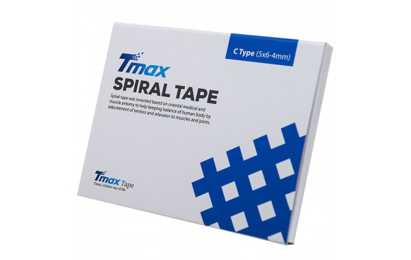 Кросс-тейп Tmax Spiral Tape Type C (20 листов), 423730, телесный 600_380