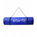 Коврик для йоги и фитнеса Star Fit FM-301,NBR,183x58x1,2 см, темно-синий 75_75