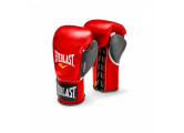 Перчатки боевые Everlast Powerlock 10 oz красный/серый 27110070000