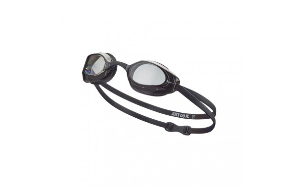 Очки для плавания Nike Vapor, NESSA177001, дымчатые линзы, FINA Approved,смен.перенос., черная оправа 600_380