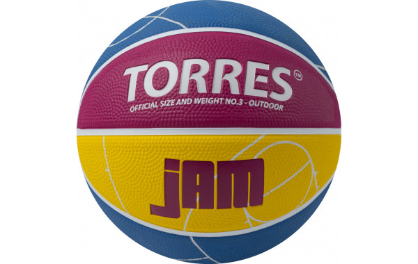 Мяч баскетбольный Torres Jam B023123 р.3 600_380