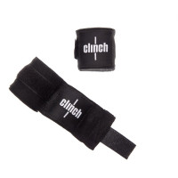 Бинты эластичные Clinch Boxing Crepe Bandage Punch (пара) C139 черный