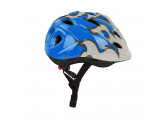 Шлем детский RGX с регулировкой размера 50-57 Flame синий\белый