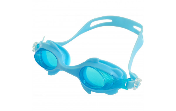 Очки для плавания Sportex детские\юниорские R18166-0 голубой 600_380