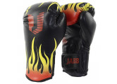 Боксерские перчатки Jabb JE-4077/Asia 77 Fire черный 10oz