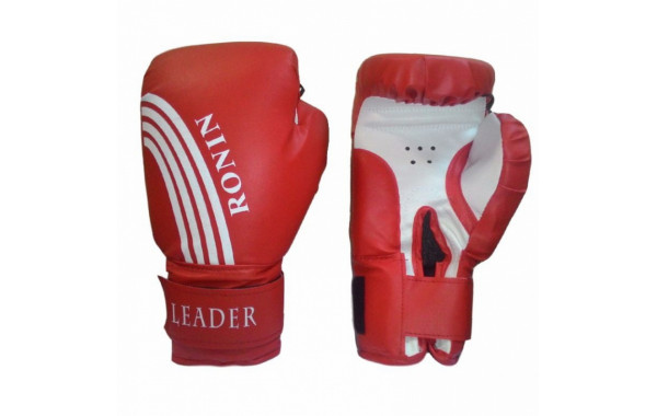 Боксерские перчатки Ronin Leader красный 12 oz 600_380