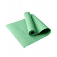 Коврик для йоги и фитнеса высокой плотности 183x61x0,4см Star Fit PVC HD FM-103 зеленый чай