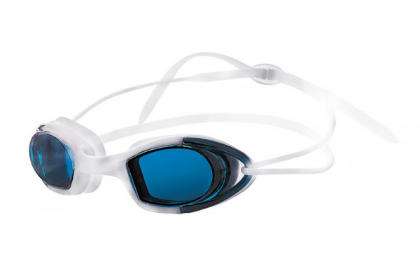 Очки для плавания Atemi силикон (бел/син) N9102M 600_380