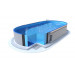 Морозоустойчивый бассейн Ibiza овальный глубина 1,2 м размер 8,0х4,16 м, голубой 75_75