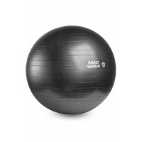 Мяч для фитнеса 65см Mad Wave Anti Burst GYM Ball M1310 01 2 01W графитовый