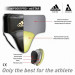 Защита паха мужская Adidas AdiStar Pro Groin Guard черно-золотая 75_75
