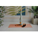 Коврик для йоги 185x68x0,4 см Inex Yoga PU Mat полиуретан PUMAT-PEACH персиковый 75_75