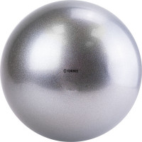 Мяч для художественной гимнастики однотонный d15см Torres ПВХ AG-15-07 серебристый