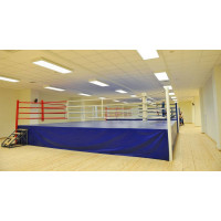 Боксерский ринг на помосте 1 м Totalbox размер по канатам 4×4 м РП 4-1