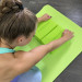 Коврик для йоги и фитнеса двусторонний, 180х61х0,6см UnixFit YMU6MMGN двуцветный, зеленый 75_75