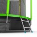 Батут с внутренней сеткой и лестницей EVO Jump Cosmo 6ft + нижняя сеть, зеленый 75_75