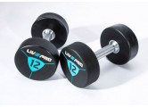 Гантели в уретане 34 кг Live Pro Premium Urethane Dumbbells LP8000-34